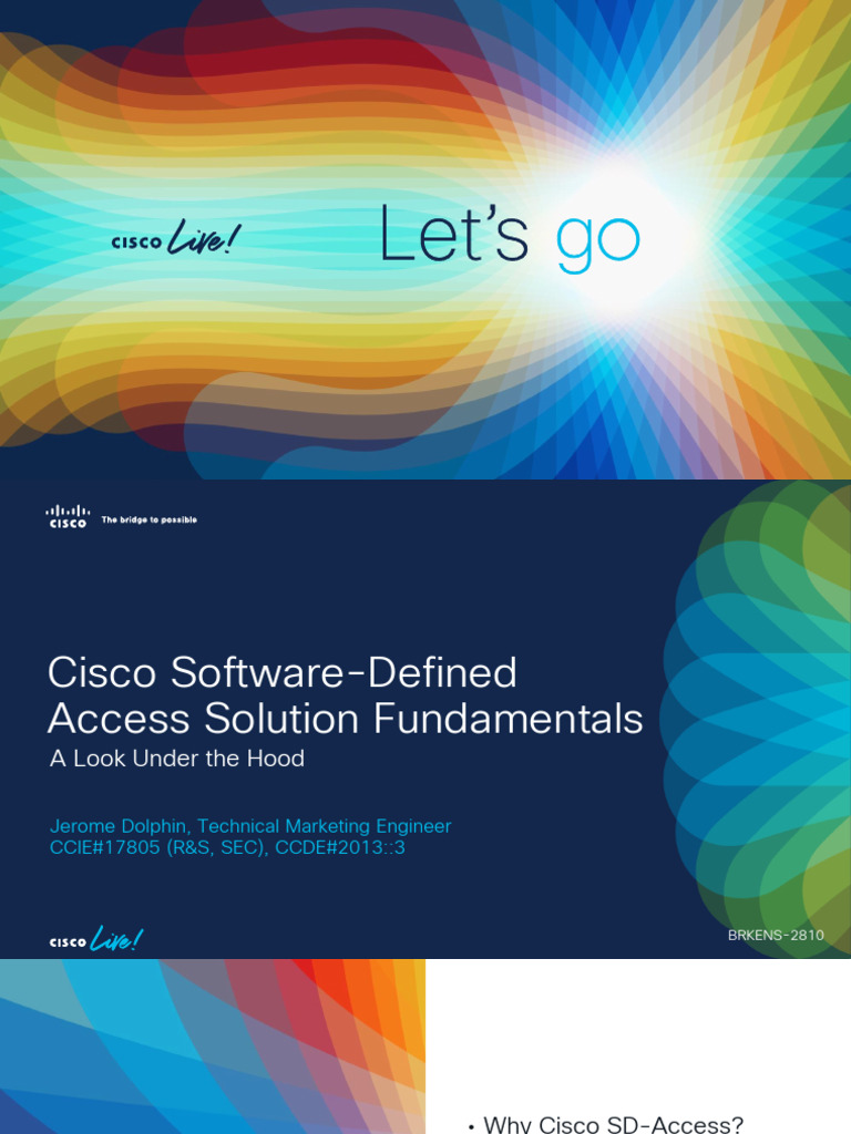 Cisco SD-Access Overview and Benefits | PDF | Ip Address | Computer Network