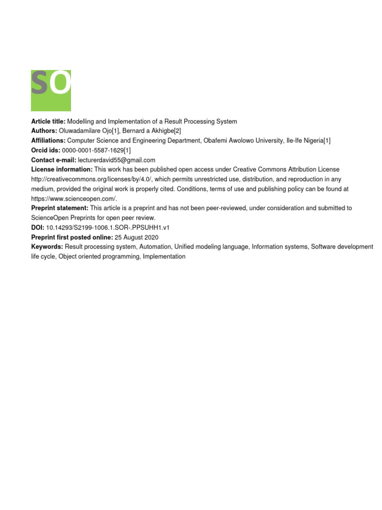 Result Processing System Implementation | PDF | World Wide Web ...