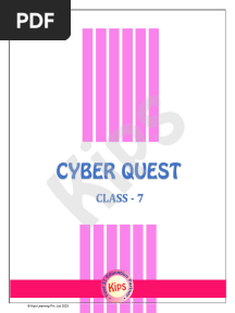 GR 7 Cyber Quest Answer Key