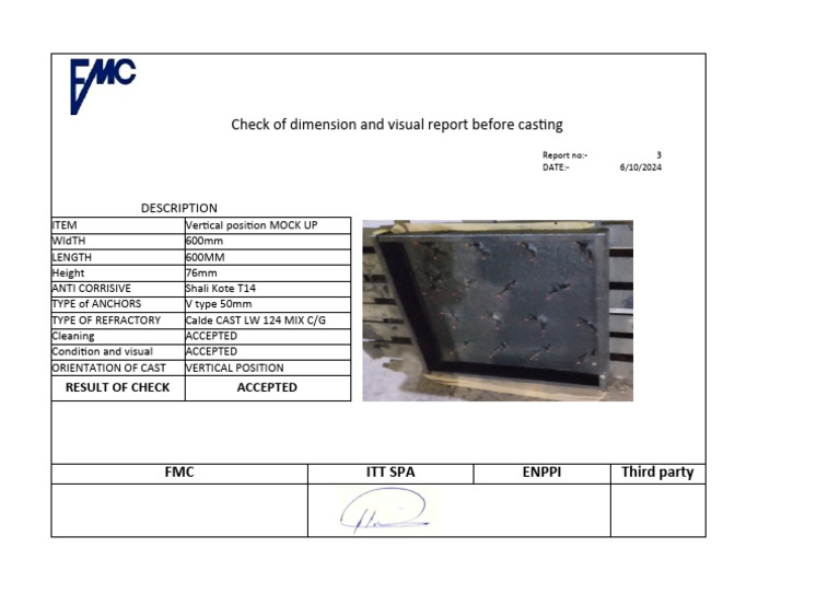 Dimension Check & Visual Report | PDF