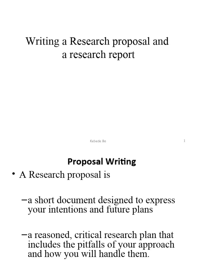 Research Proposal Report Guide Pdf Methodology Scientific Method