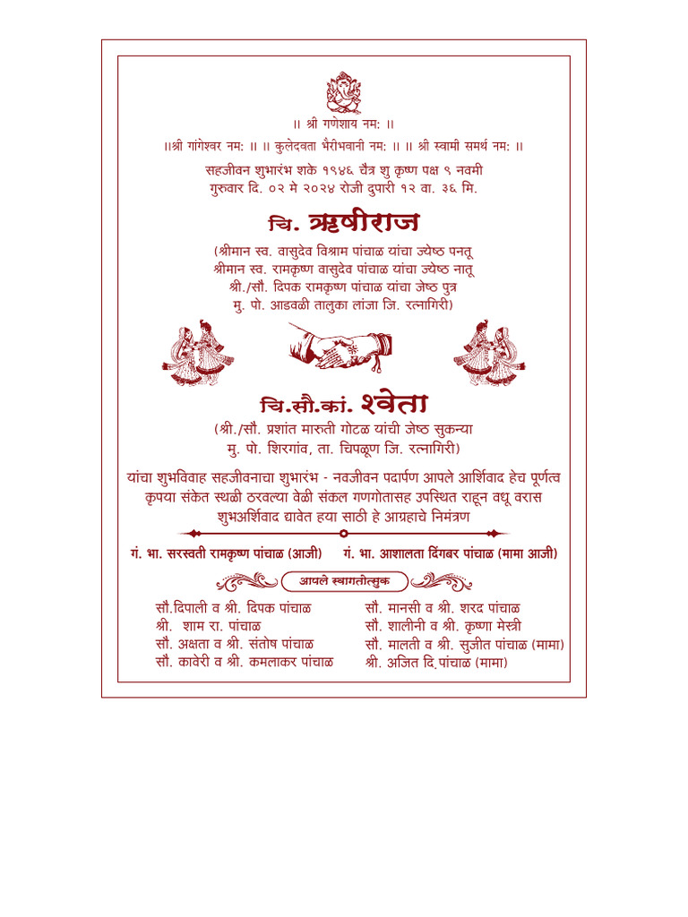 Raj & Shweta | PDF