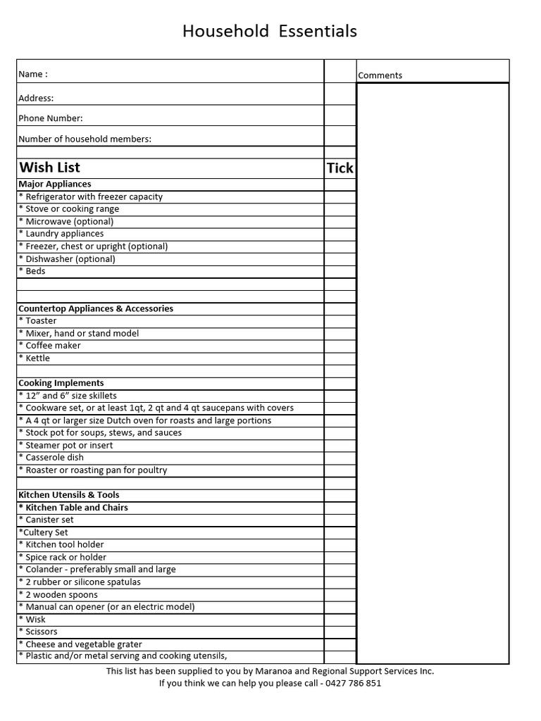 household-items-list-240714-145305-pdf-tableware-cookware-and