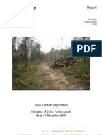 Sino-Forest Poyry Valuation Dec 2007 Final