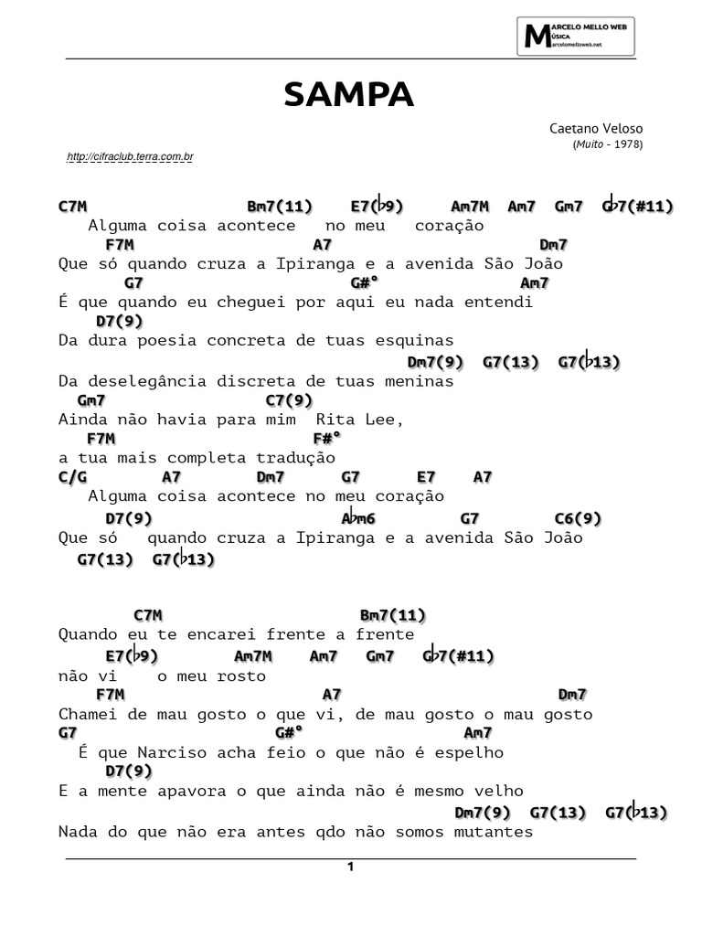Análise da Letra 