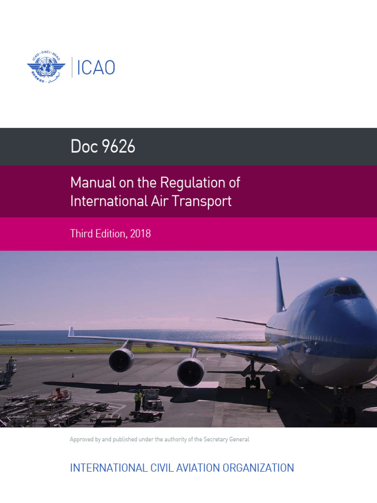ICAO Doc 9626: Air Transport Regulation | PDF | License | Airlines