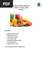 Informe de Bebidas Energizante Labo