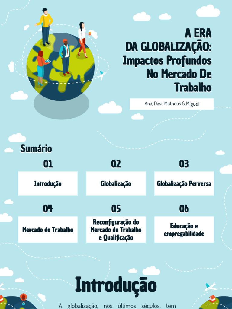 Impactos da Globalização no Trabalho | PDF | Globalização | Economia do ...