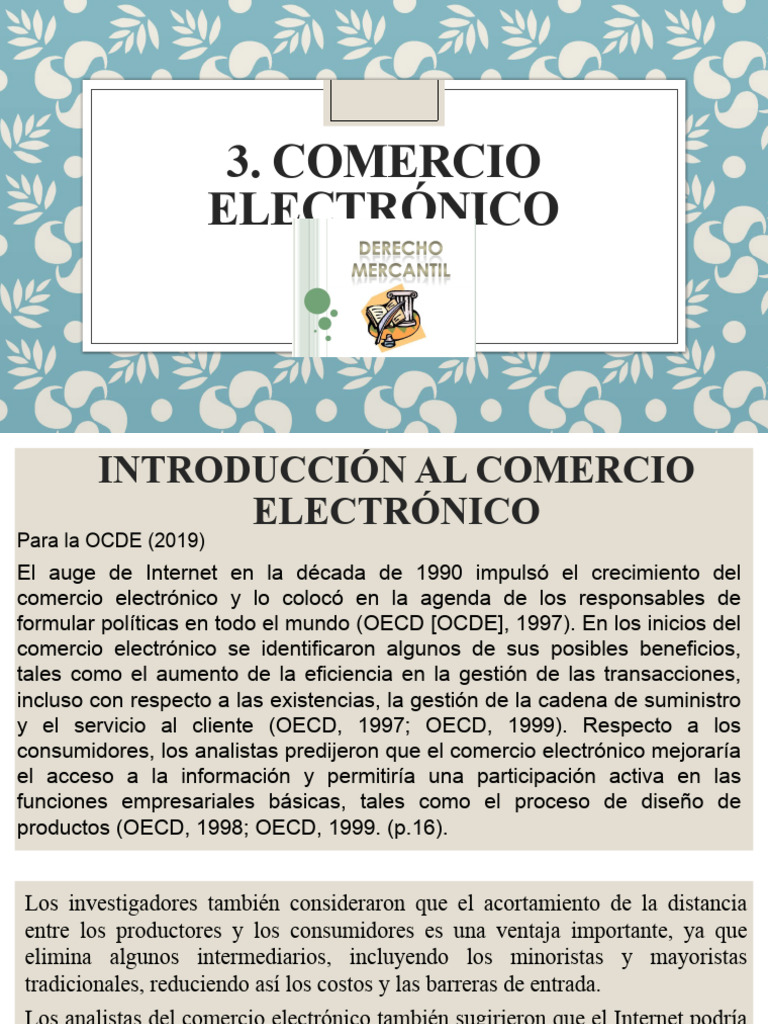 Comercio Electrónico: Beneficios y Modelos | PDF | Comercio electrónico ...