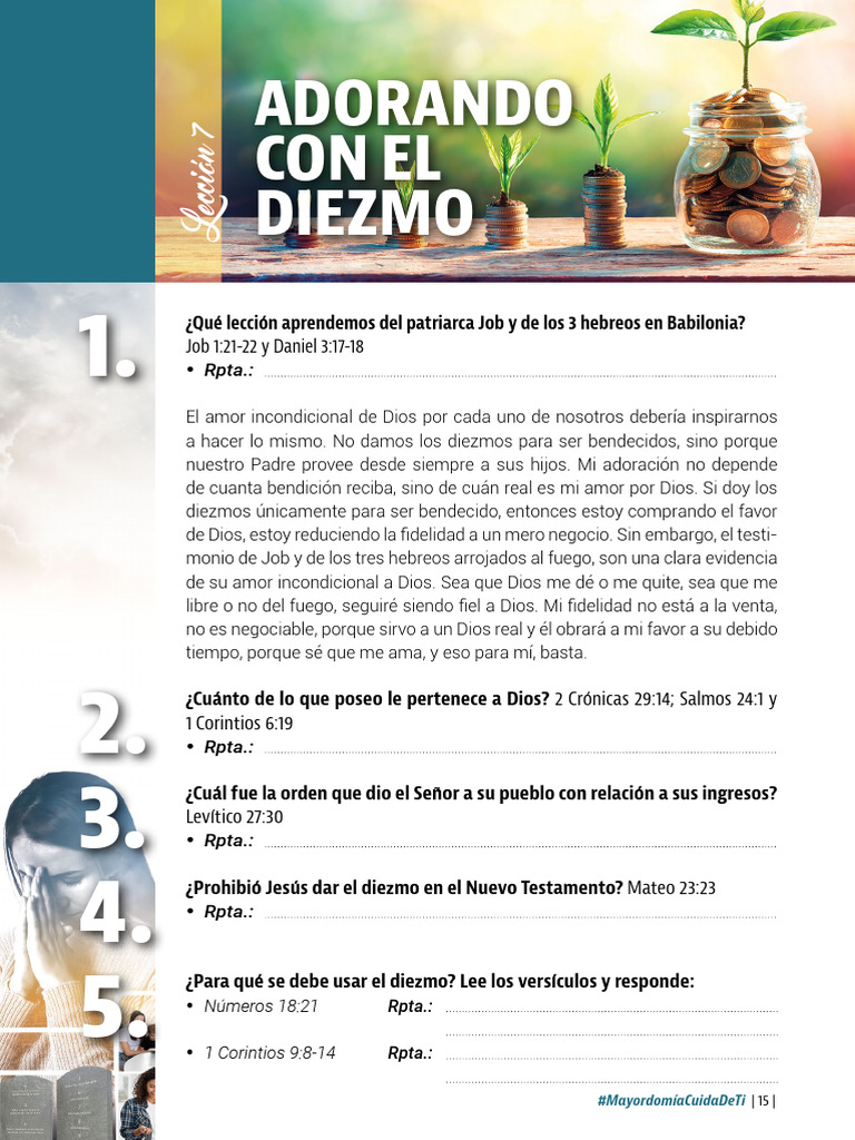 Adorando Con El Diezmo | PDF | Diezmo | Abrahán