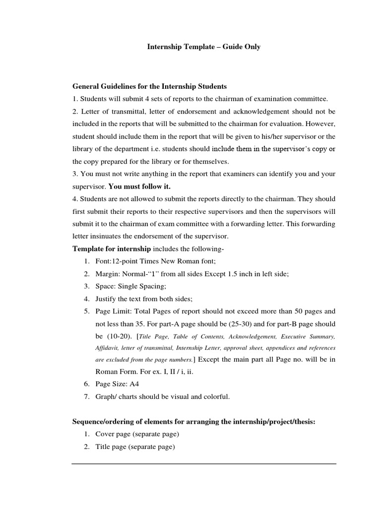 Internship Template 2023 | PDF | Methodology | Statistics