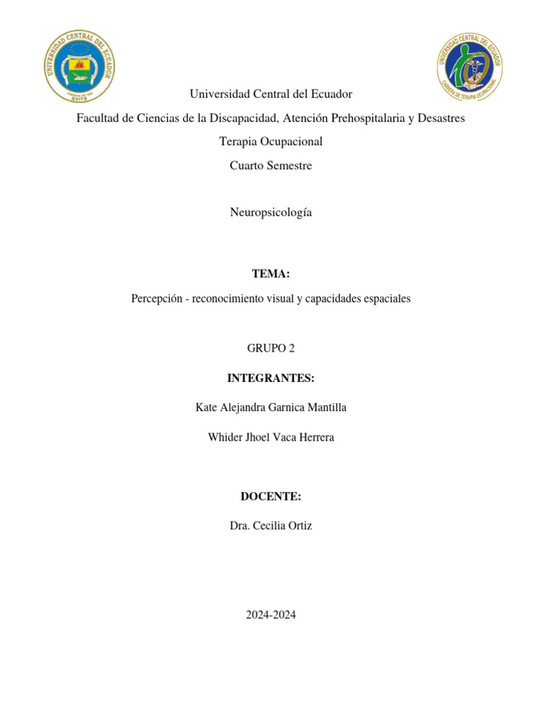 Preguntas de base estructurada grupo 2 pdf percepci n percepci n