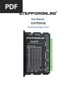 CL86T (V4.1) Stepper Driver Manual | PDF | Power Supply | Electric Motor