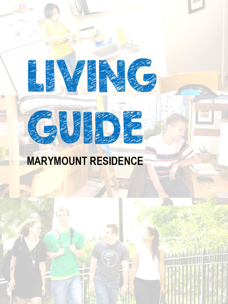 Marymount Residence Living Guide | PDF | Antivirus Software | Computer ...