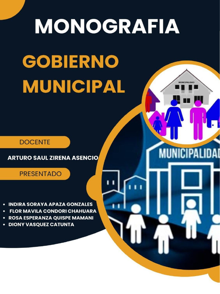 Estructura de Gobiernos Locales en Perú | PDF | Gobierno local | Alcalde