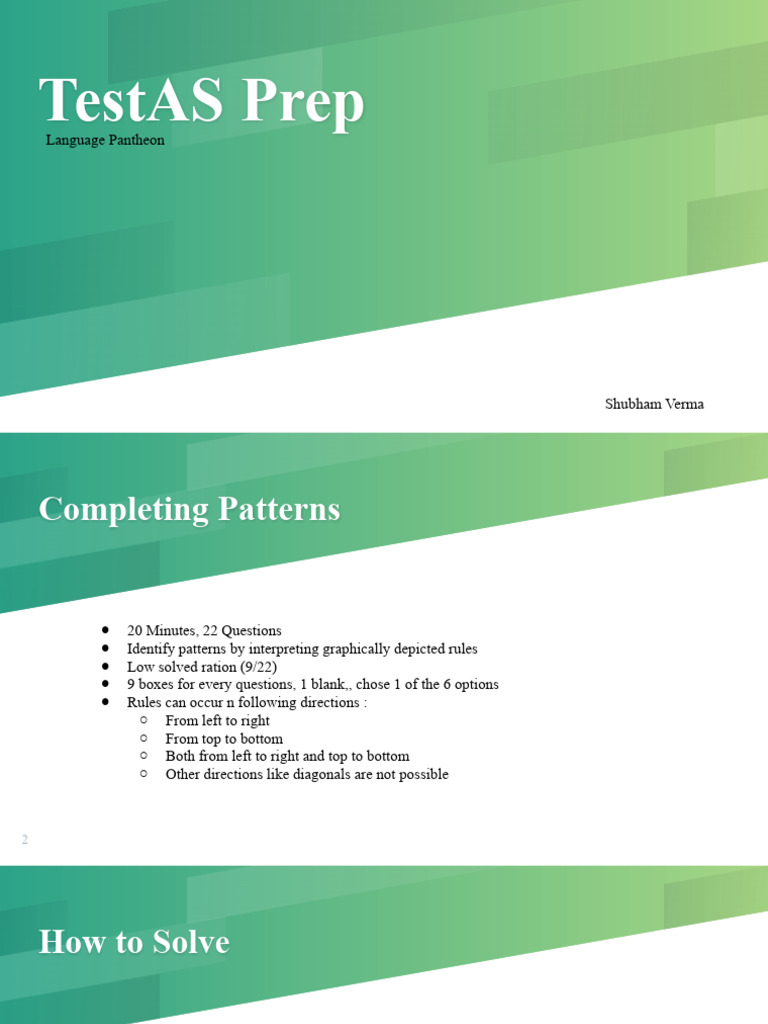 TestAS PPT5 PDF | PDF