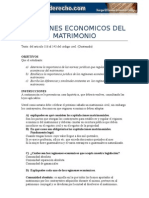 Guia de Estudio Regimenes Economicos Del Matrimonio