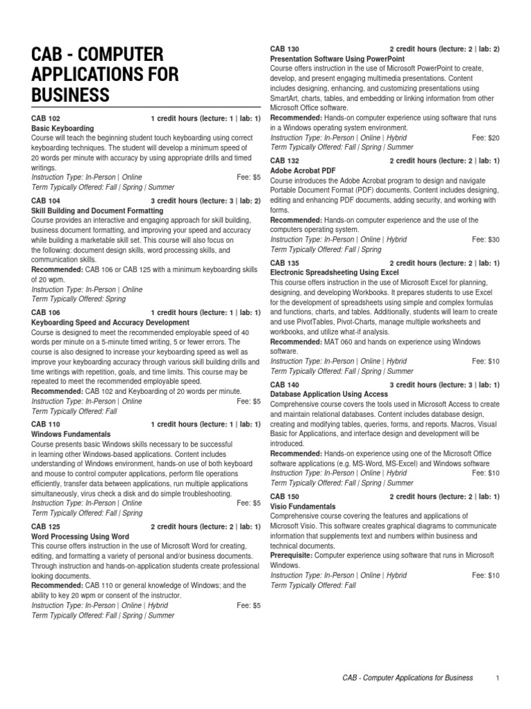 cab-computer-applications-for-business-pdf-microsoft-excel-software