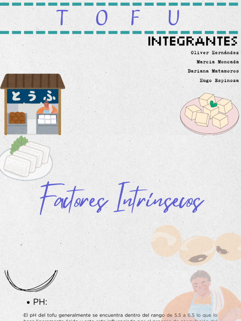Factores Clave en la Producción de Tofu | PDF | tofu | Agua