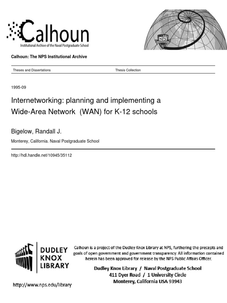 Internetworking planning and implementing a wide area network wan