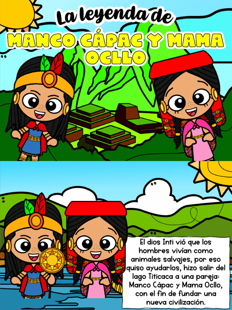 Historia de Manco Cápac y Mamá Ocllo | PDF | Historia | Libros para ...
