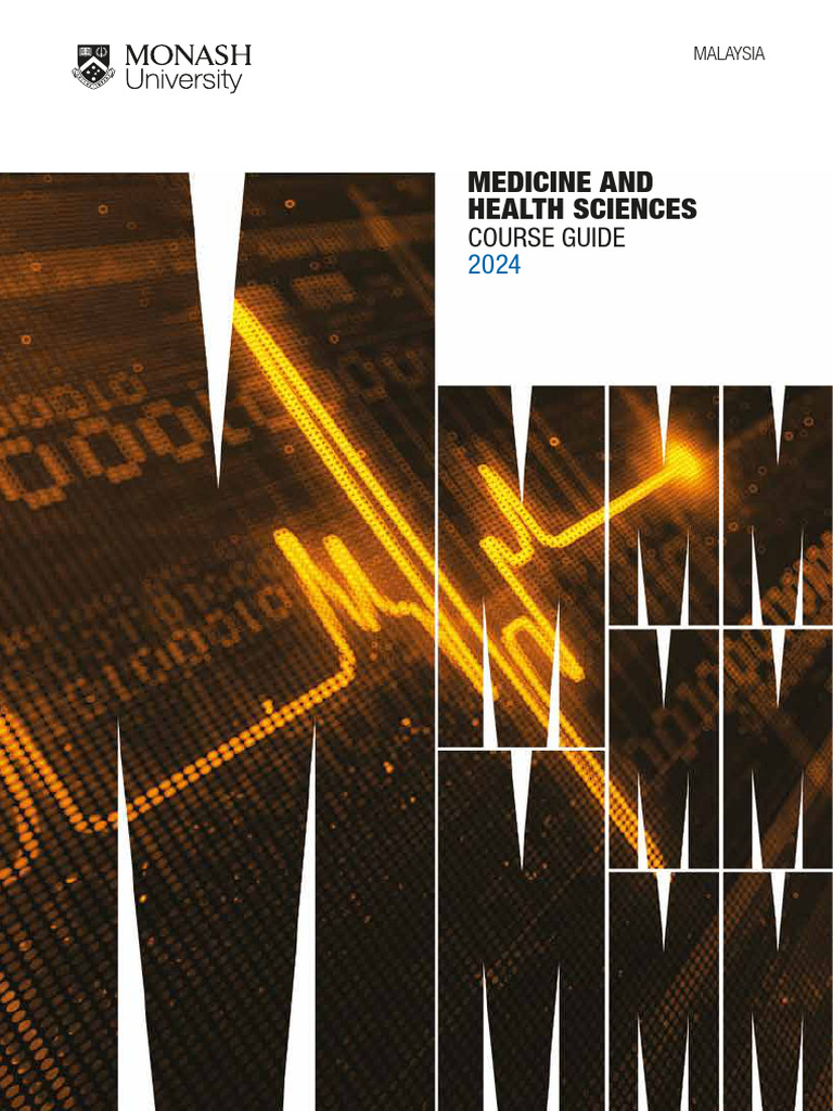 Monash Medicine and Health Sciences 2024 | PDF | Medicine | Physician