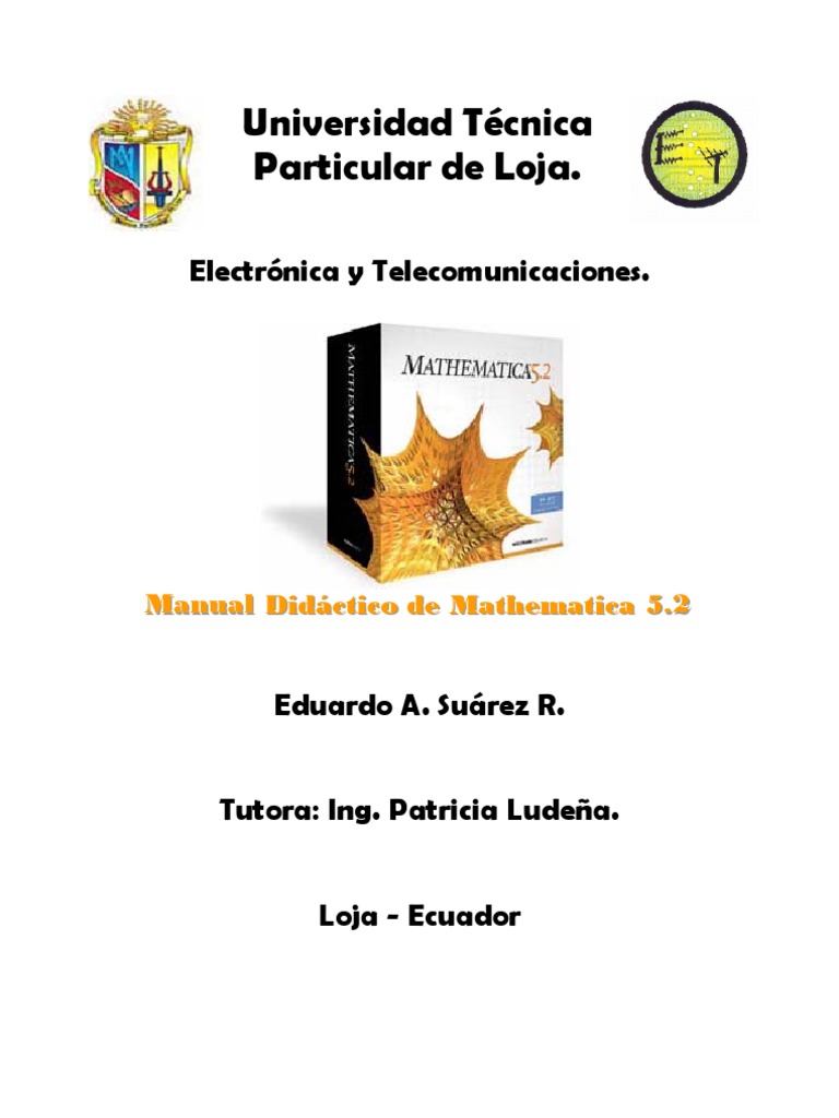 Manual de Mathematica 5.2 | PDF | Integral | Derivado