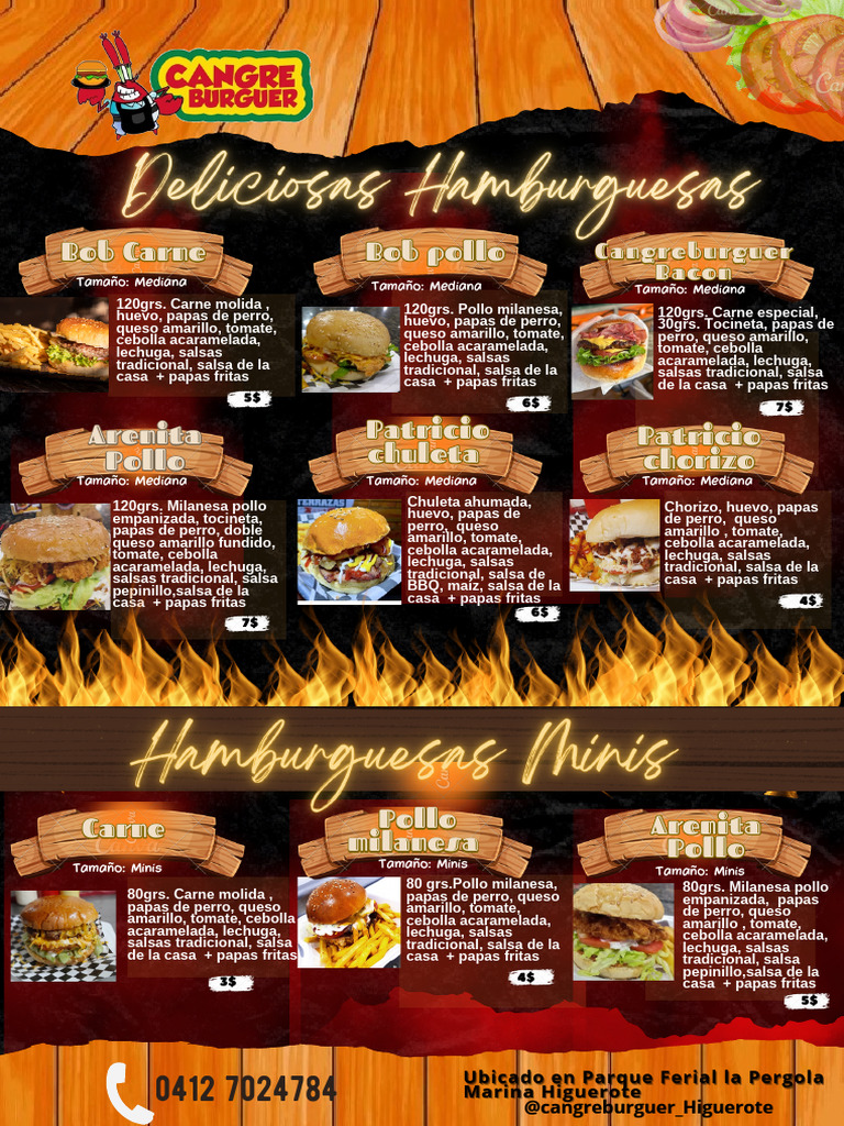 Black and Red Modern Fast Food Menu - 20240603 - 144742 - 0000 | PDF ...