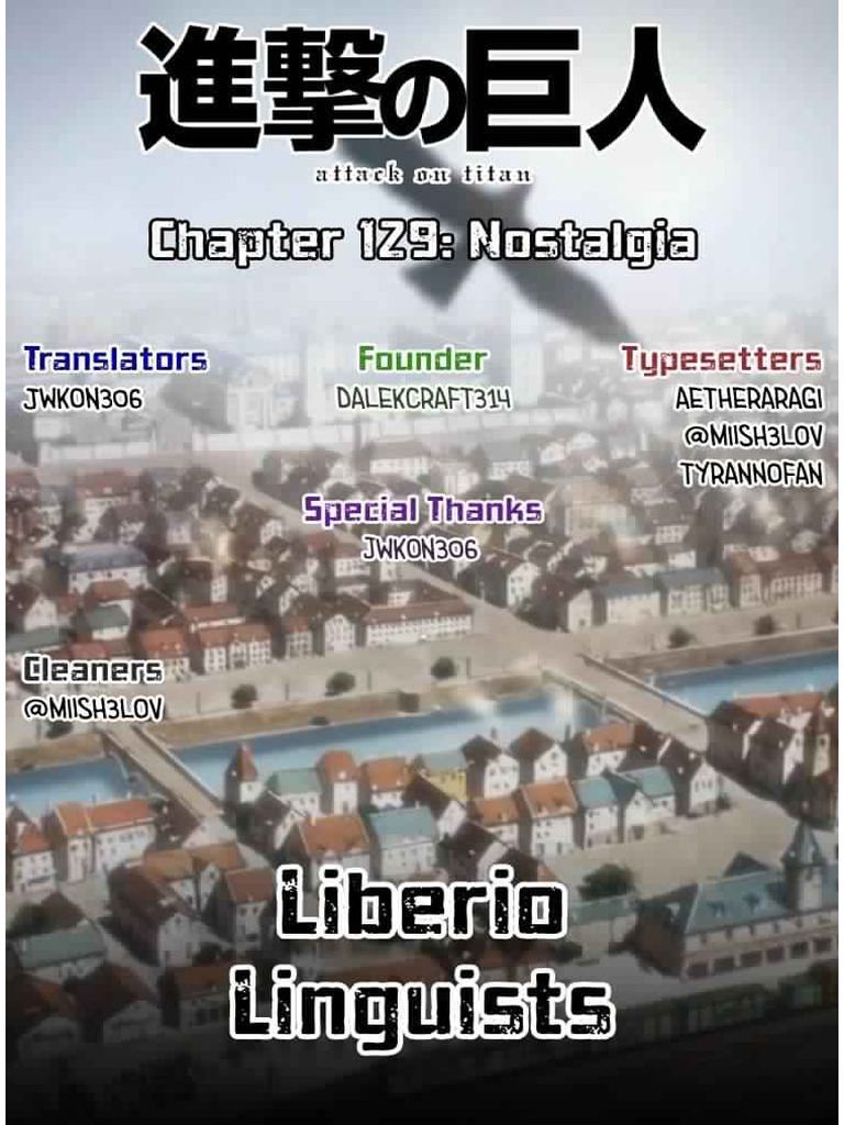 Attack On Titan Chapter 129 | PDF