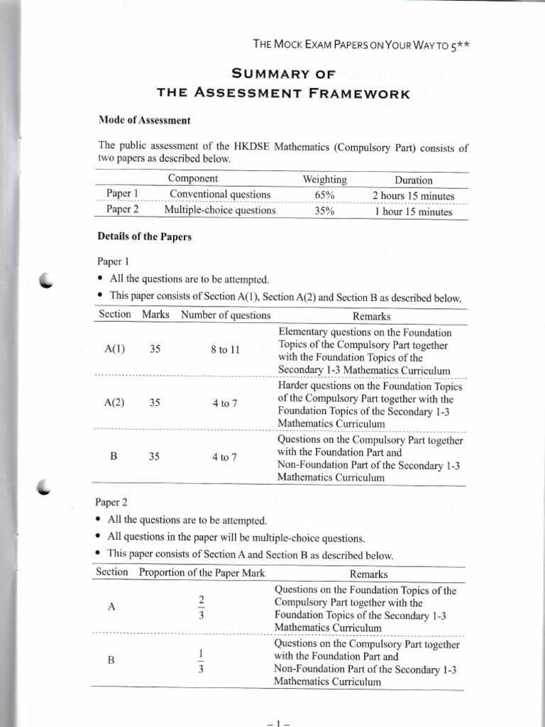 DSE Math Advice IMG - 20231111 - 0001 - NEW | PDF | Quadratic Equation ...