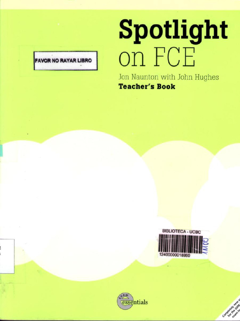 Spotlight On Fce Teacherx27s Book PDF 4 PDF Free | PDF