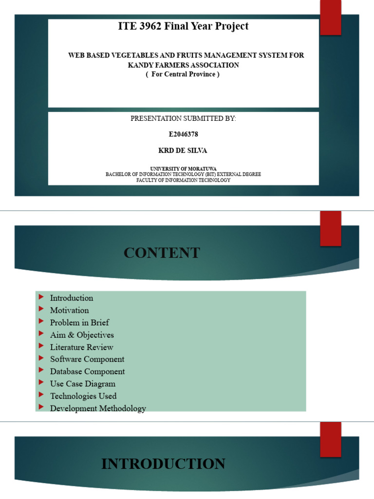 Web-Based Fruit & Vegetable Management System | PDF | World Wide Web ...