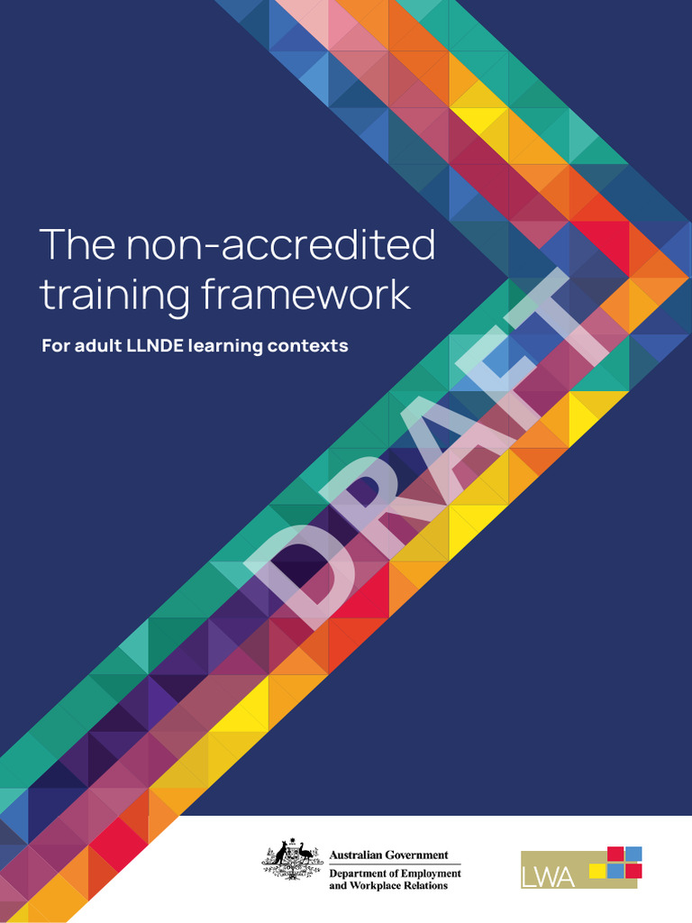 Appendix F - Draft Non-Accredited Training Framework | PDF | Learning ...