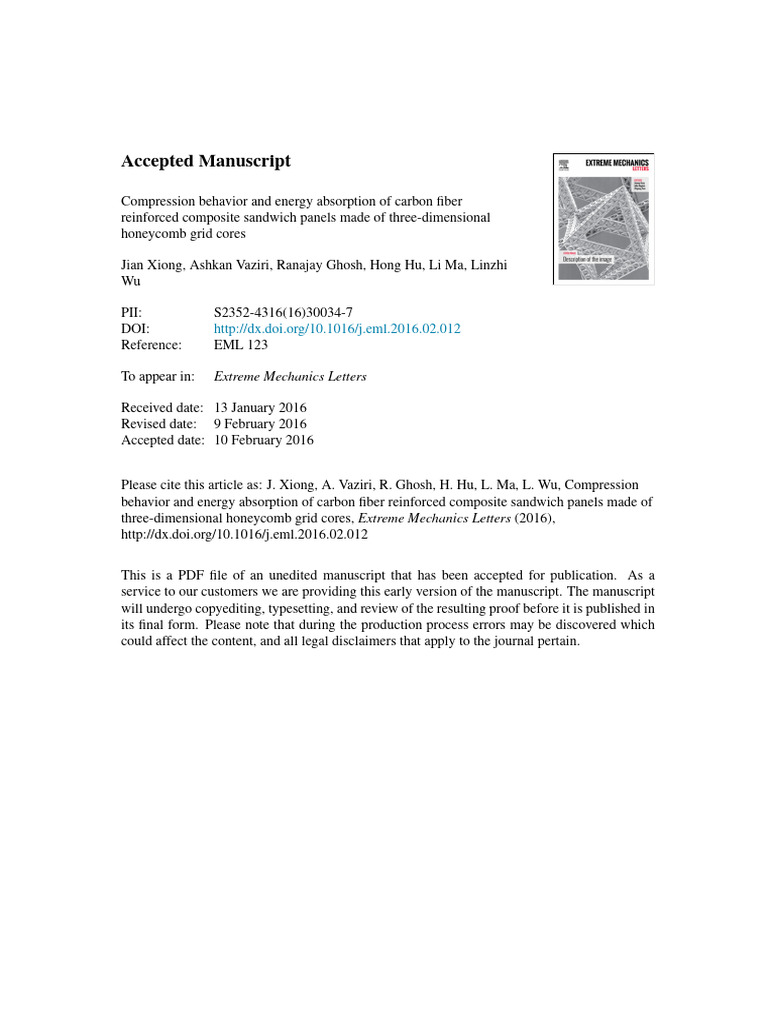 Physical Understanding And Energy Absorption