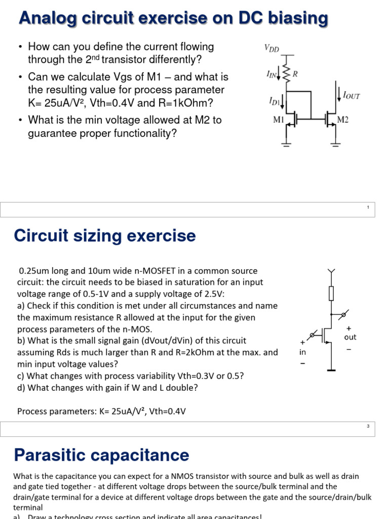 1 Questions B | PDF | Field Effect Transistor | Mosfet