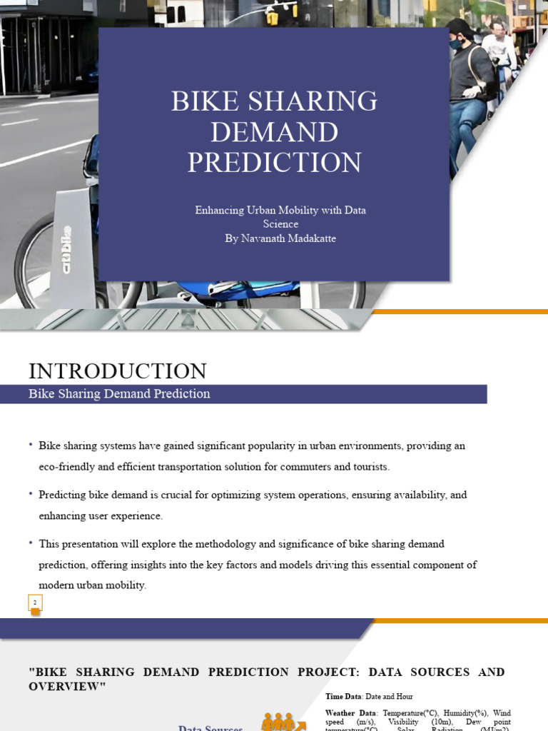 Bike Sharing Demand Prediction | PDF | Transport | Sustainability