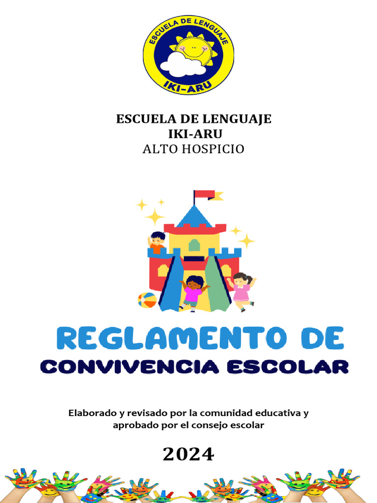 REGLAMENTO CONVIVENCIA ESCOLAR 2024 sige | PDF | Educación de la ...