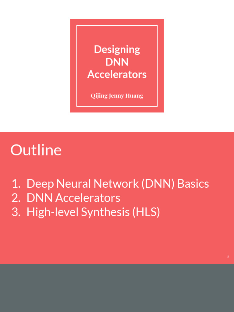Designing DNN Accelerators Explained | PDF | Deep Learning | Artificial ...