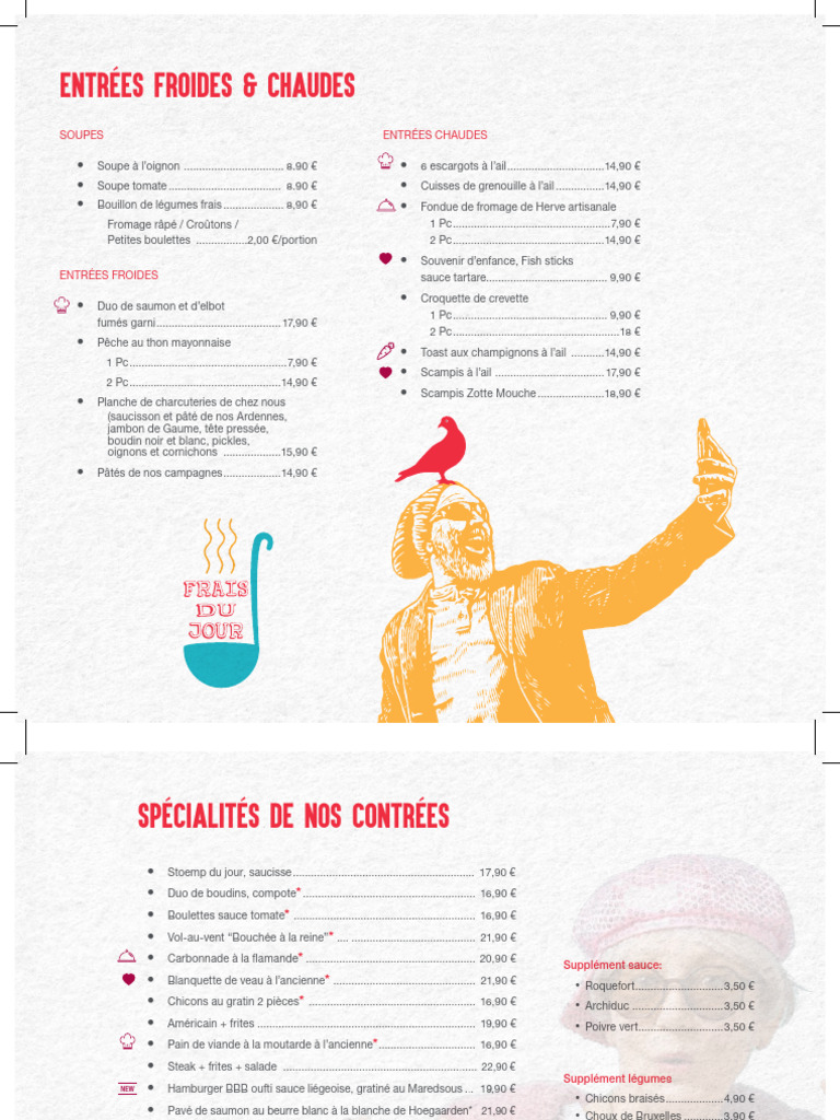 MENU ZOTTE MOUCHE Carte | PDF | Cuisine africaine | Nourritures