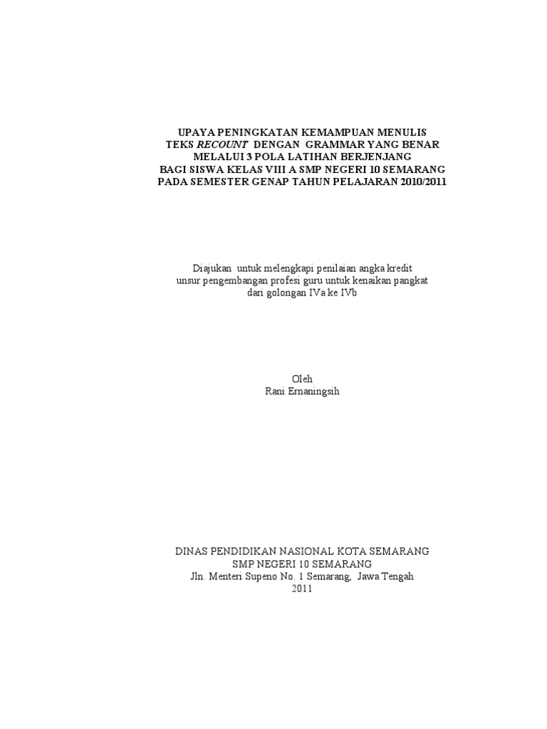 Makalah Tambahan Utk Iv B