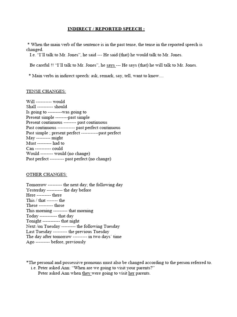 Indirect Speech Theory Pdf Semantic Units Linguistic Morphology