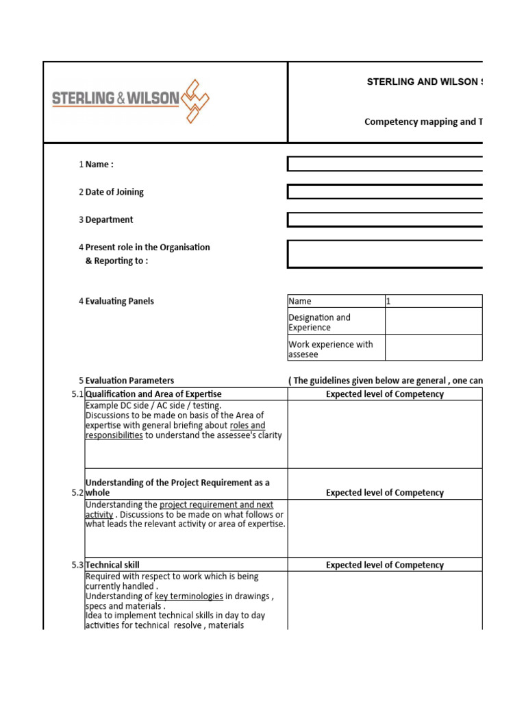 Competency Mapping & Training Guide | PDF | Communication | Skill