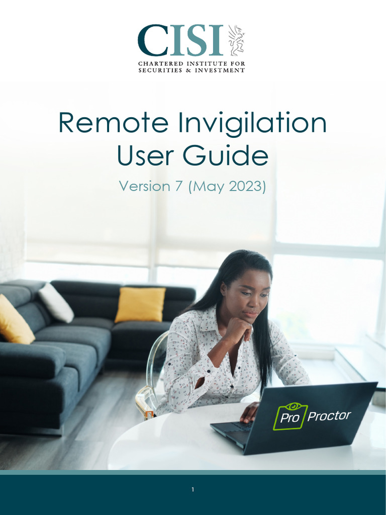 ProProctor Remote Exam User Guide | PDF | Installation (Computer ...