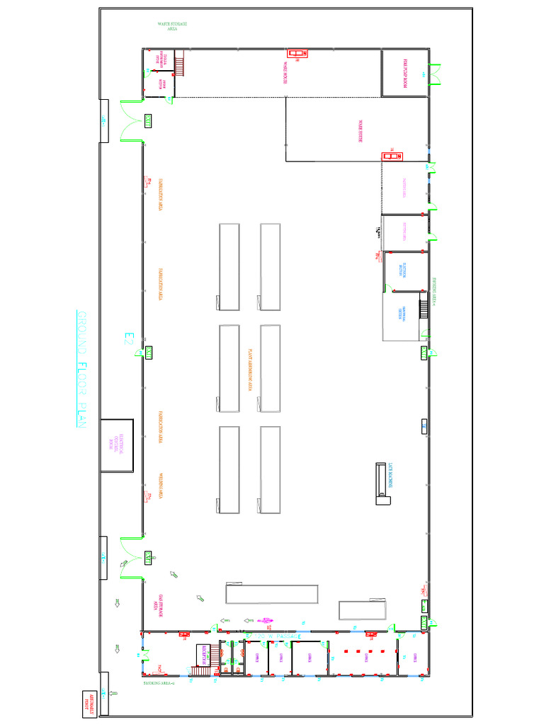 Pact Factory Offices & Warehouse-Fire Plan Model | PDF