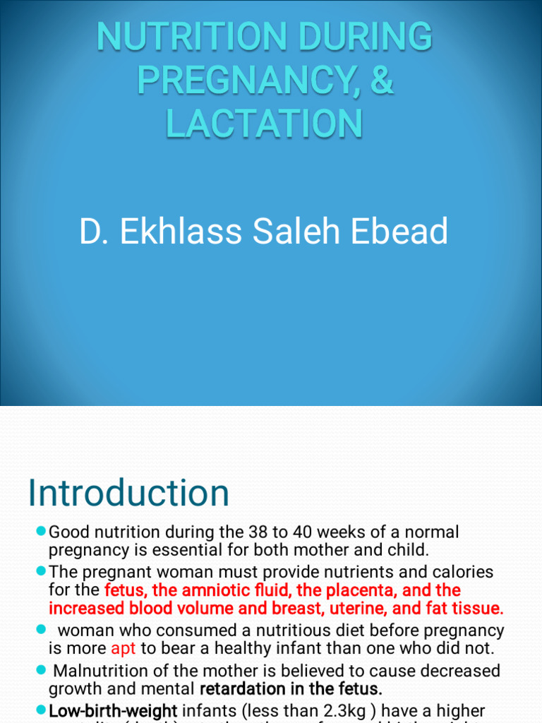 Nutrition for a healthy life – WHO recommendations visual data 3