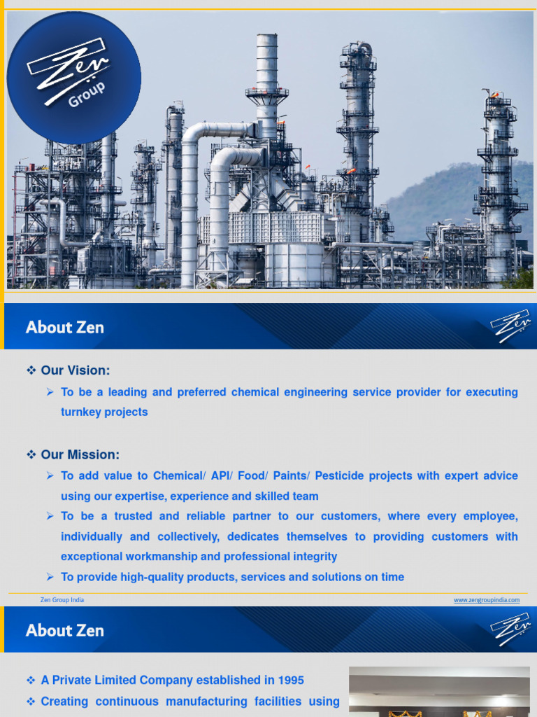 Zen Profile | PDF | Distillation | Engineering