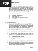 Saw Eng CVL Tem TSB 016 Tech Spec Pipe Trenching | PDF | Specification ...