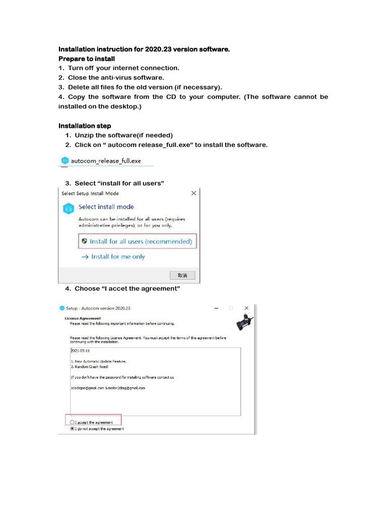 Installation Instruction For 2020 | PDF | Games & Activities