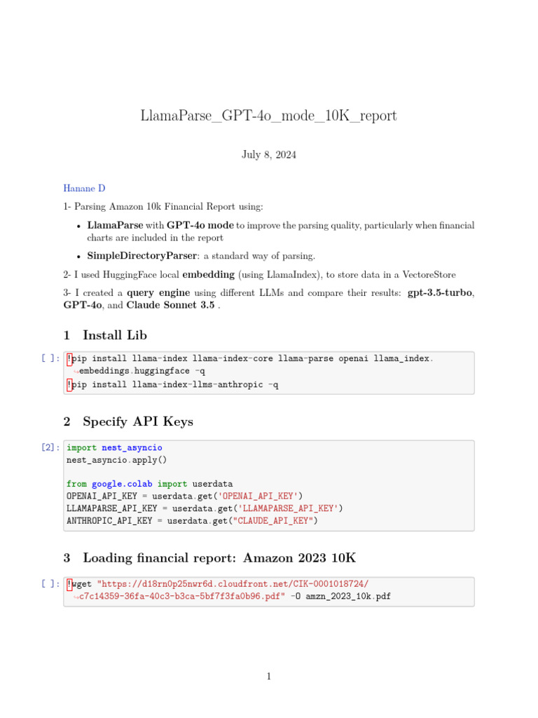 Amazon 10k financial report using llamaparse gpt 4o mode 1720510403