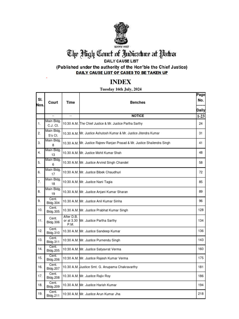 patna-high-court-daily-cause-list-2024-pdf-advocate-high-court-of